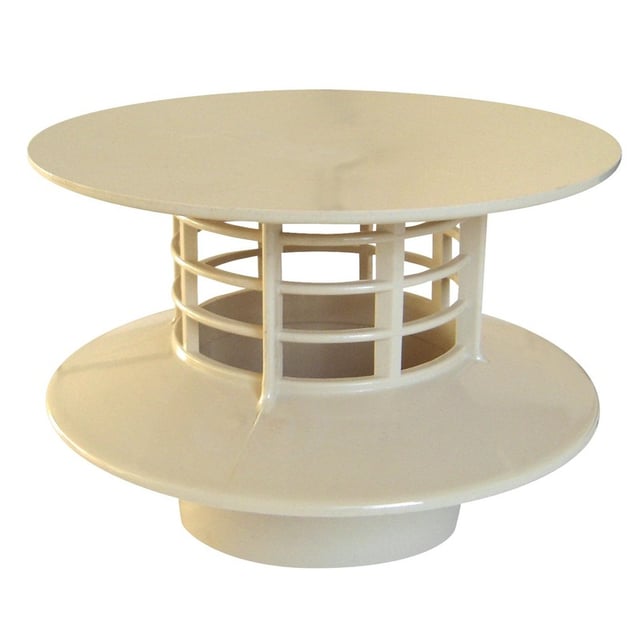 Extracteur statique Ø100 sable - Fitt - Sable - PVC