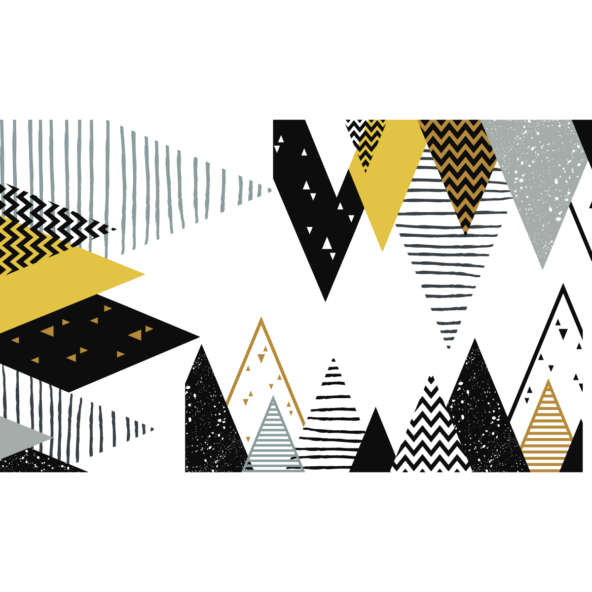 Adesivo bambino di montagna scandinavo chapka - Sticker adesivo - adesivi murali - 70X115cm - 2