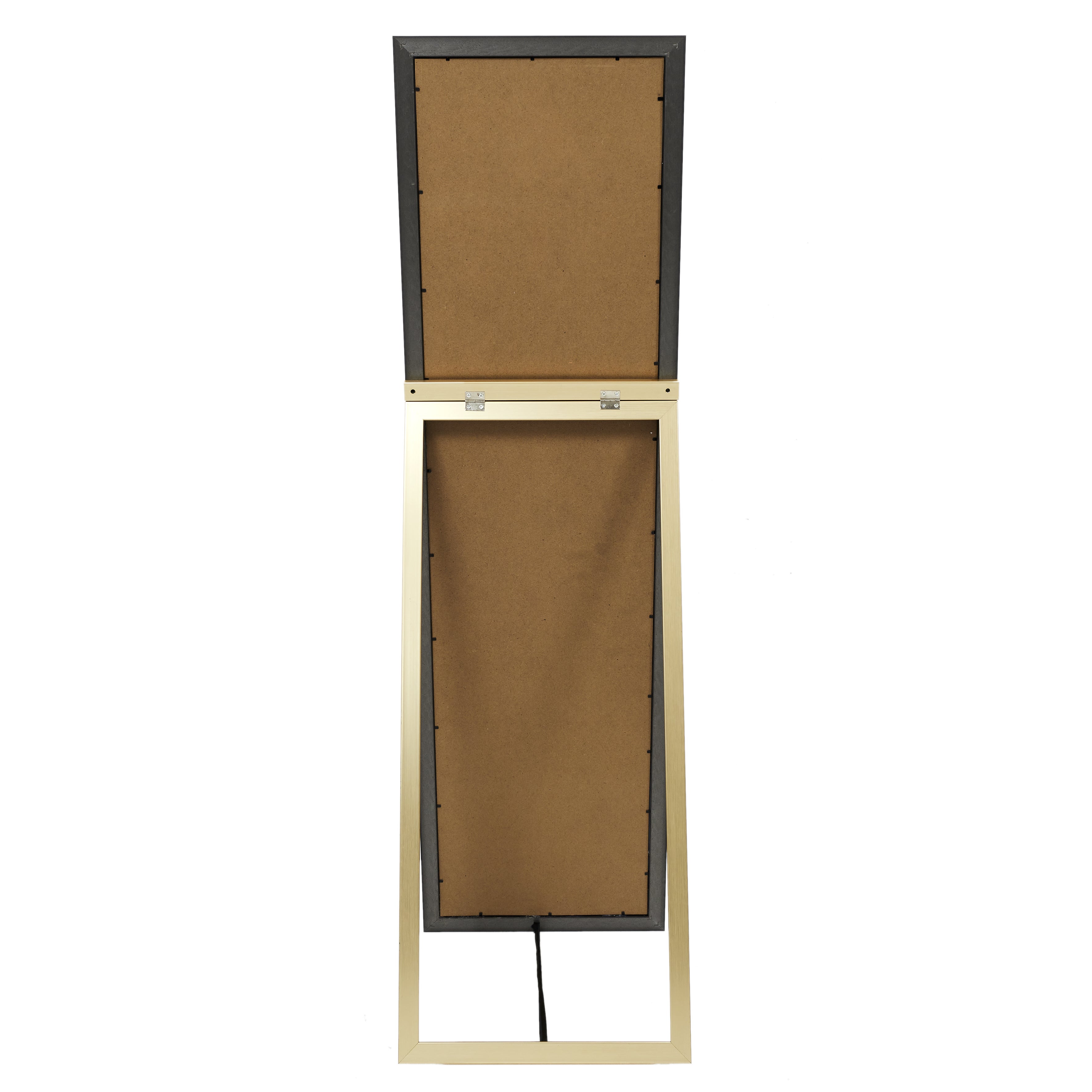 Miroir - Home Deco Factory - Sur Pied - Doré - 4