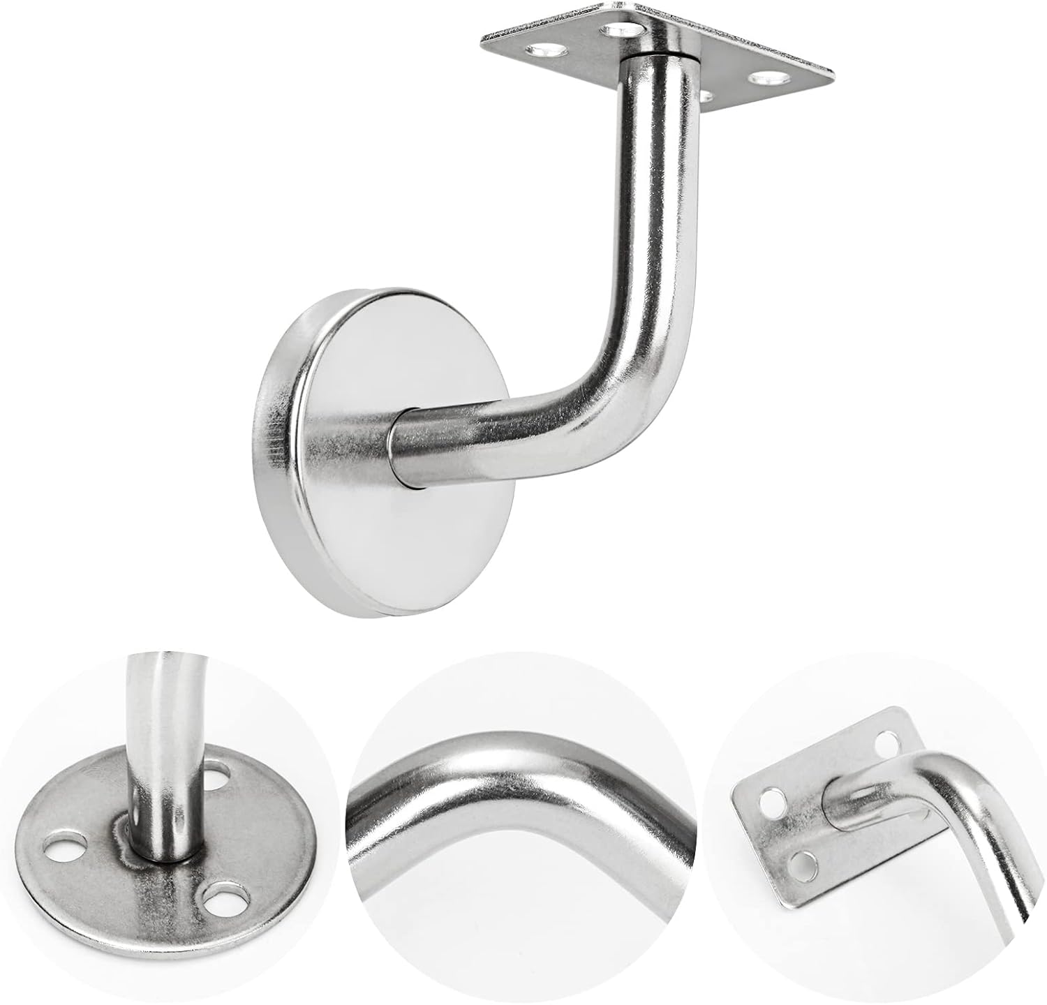 Support Main Courante 10 Pièces Inox 304 pour Rampe Escalier Support ...