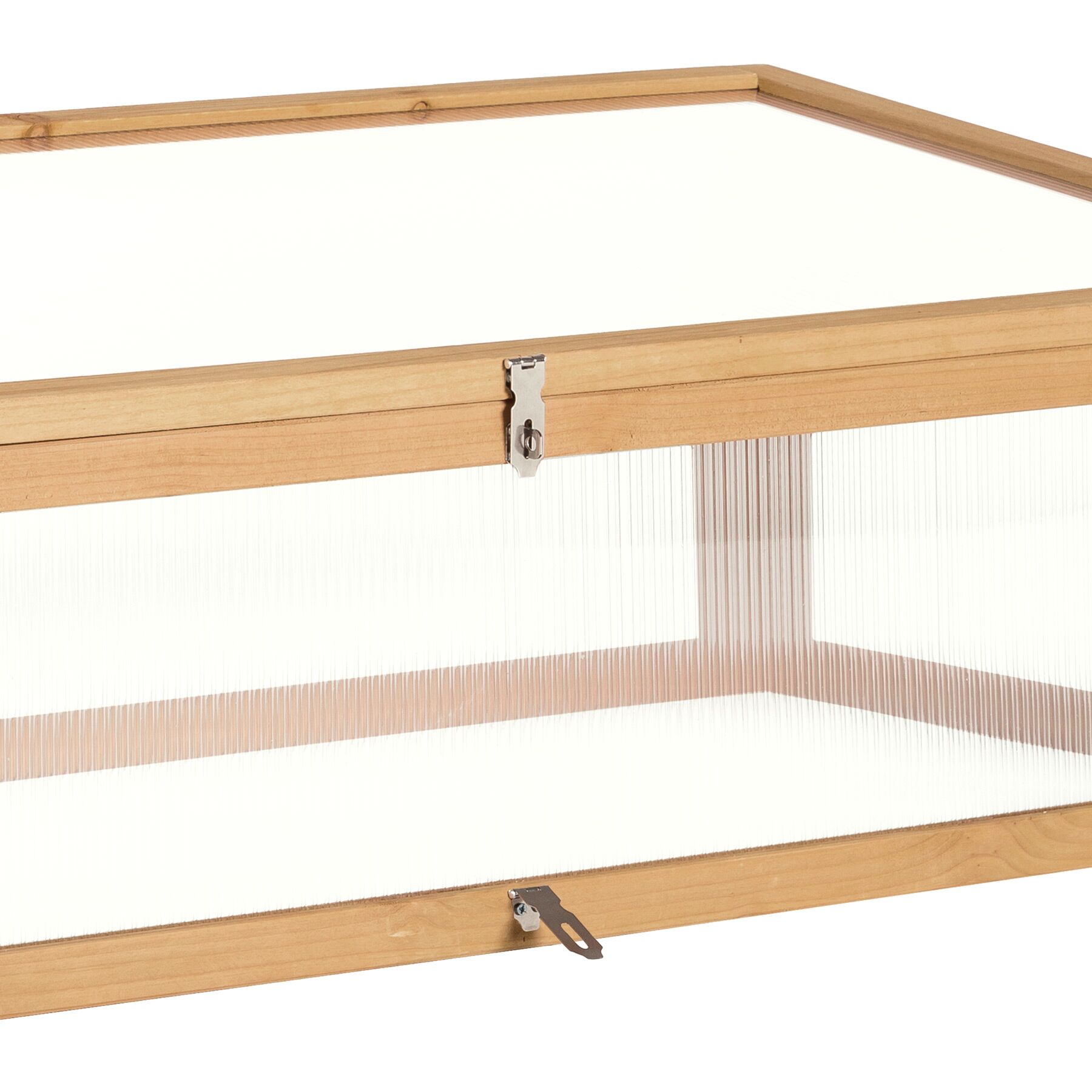 Semenzaio a letto caldo per orto rialzato marrone 115 x 53 x 34 cm TECTAKE - 8