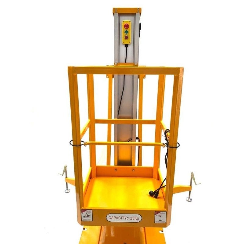 Plataforma elevatória Tymbia, com 12 m de altura, carga de cabo de 125 kg - 6