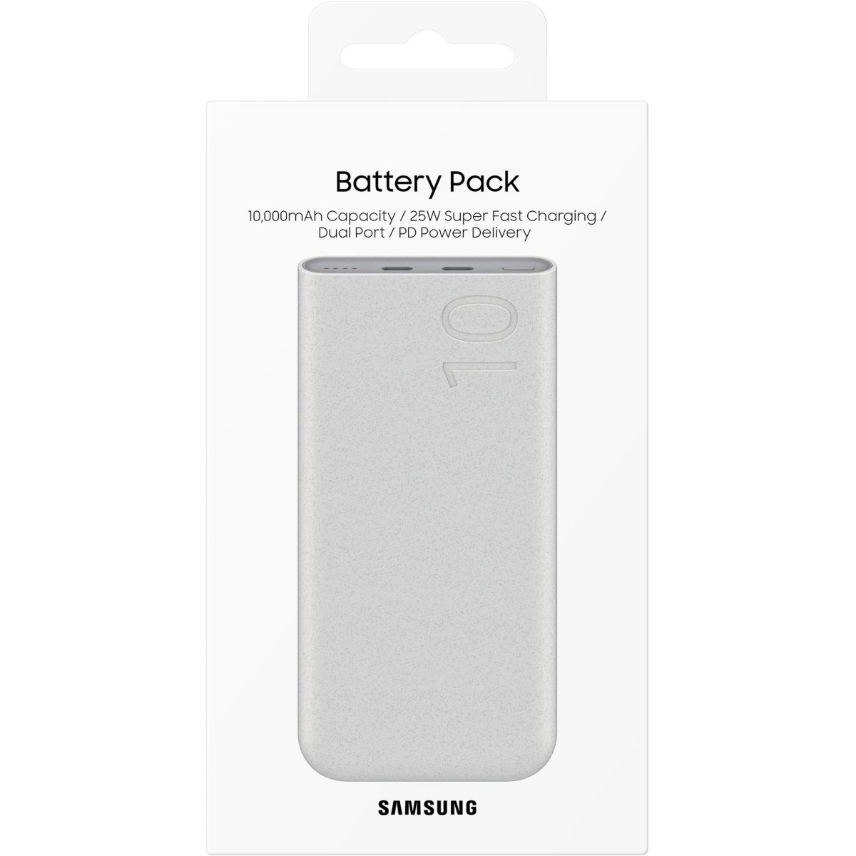 Batterie externe SAMSUNG 10000 mAh Ultra rapide USBC 25W Beige - 6