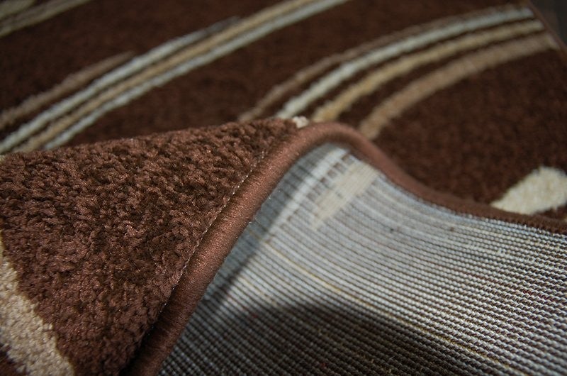 Tapis de couloir KARMEL FRYZ - CAFÉ marron 100 cm 100x730 cm - 5