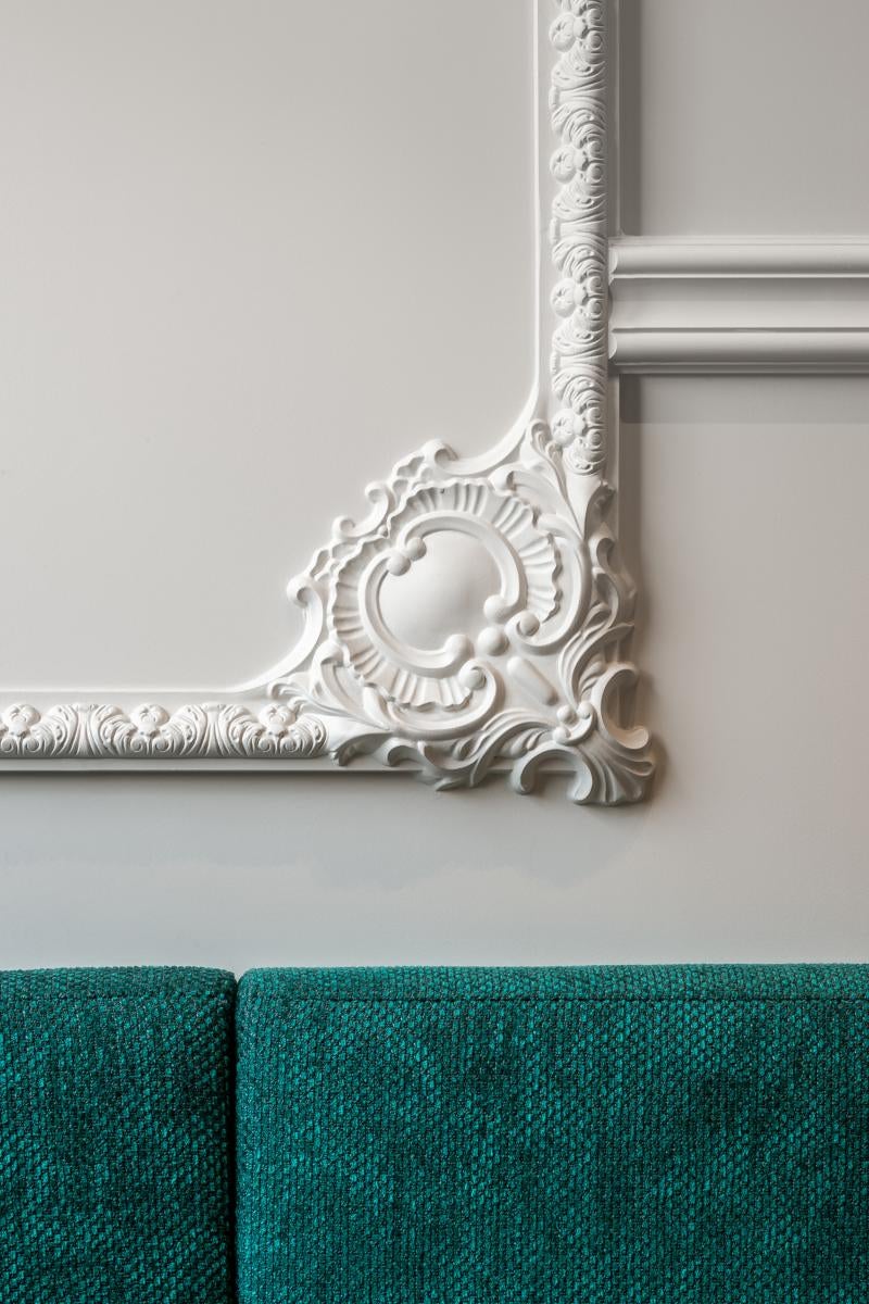 P3020 Cimaise murale Orac Decor - 6x3,2x200cm (h x p x L) - moulure décorative polyuréthane Pack 2 pièces - 4