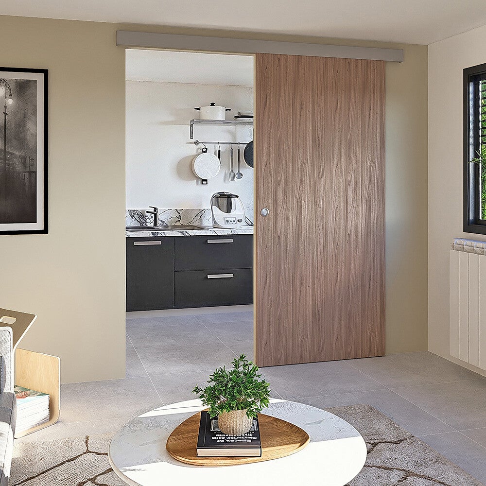 Système coulissant SLID'UP 1000 pour une porte de séparation - rail 1,95 m en aluminium - 80 kg - 3