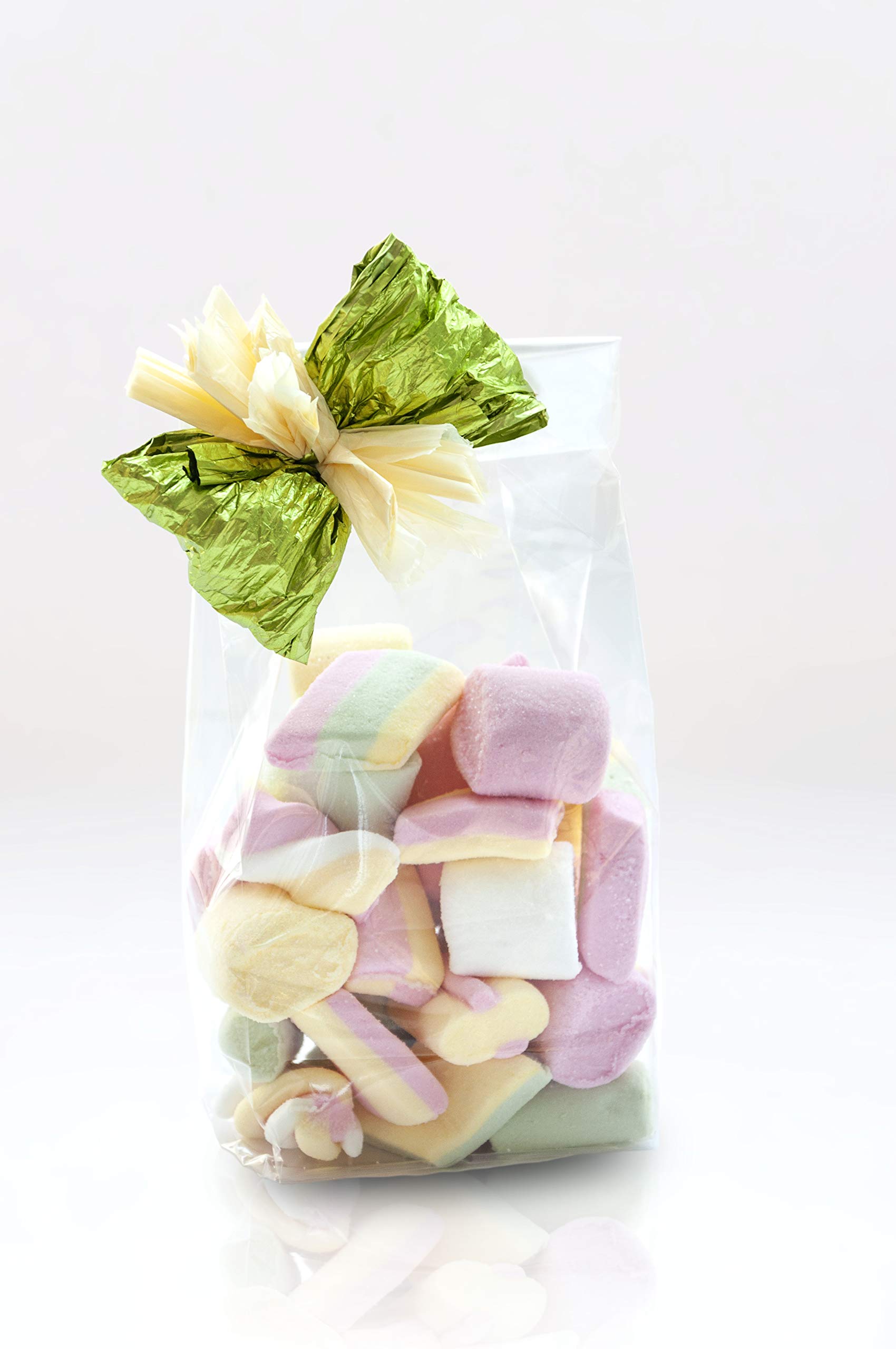 Italpak Buste Trasparenti Fondo Quadro, per Alimenti, Sacchetti