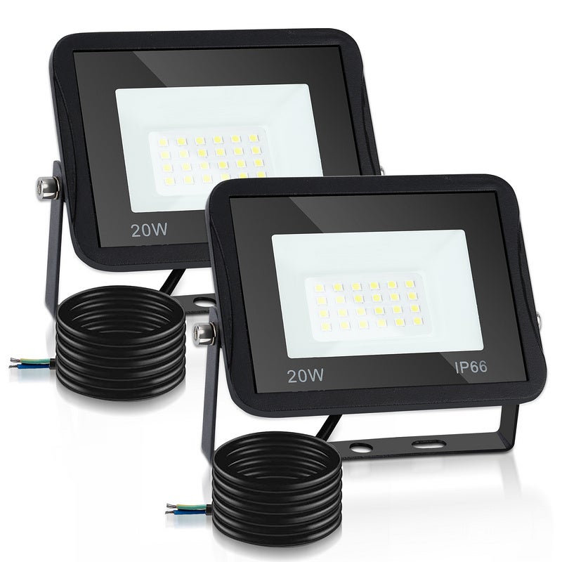 Proyector LED WZTO 100W-400W IP65: 100LM/W, Ultraligero Para Exterior Y Construcción