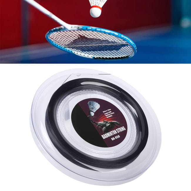 Corda Per Racchetta Badminton - HERCHR Filo Nylon 0.72mm 200m, Alta Elasticità, Per Allenamento E Professionisti - Foto 2