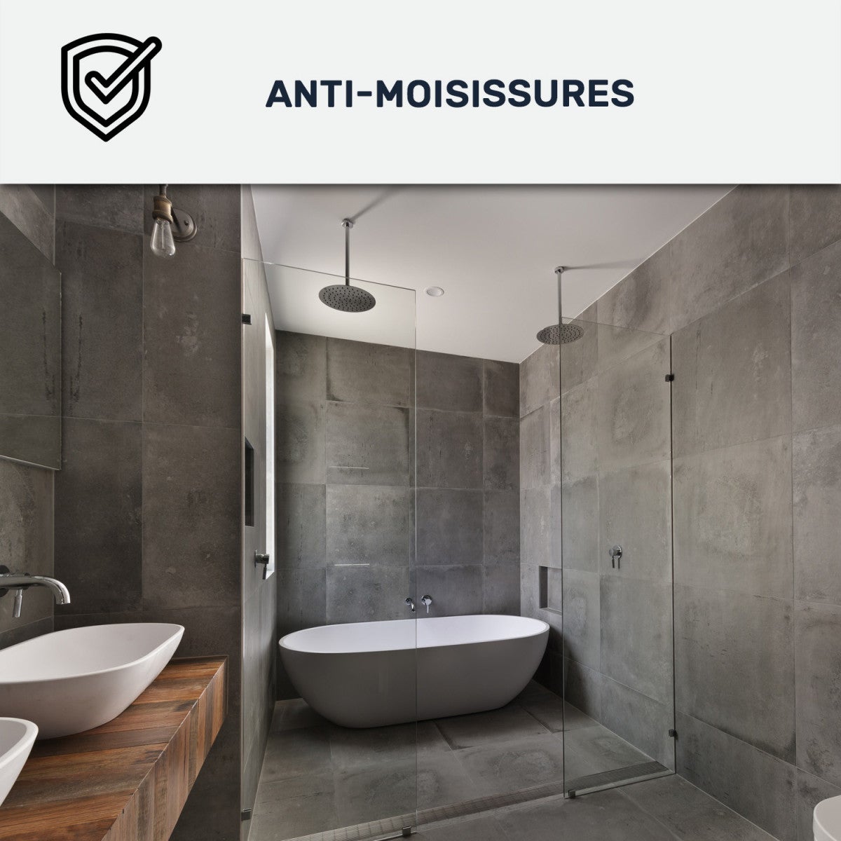 Pittura impermeabile per bagni, muri e soffitti - ARCADECO - 1215 - 10 L Rosso beige - RAL 3012 - ARCANE INDUSTRIES - 6