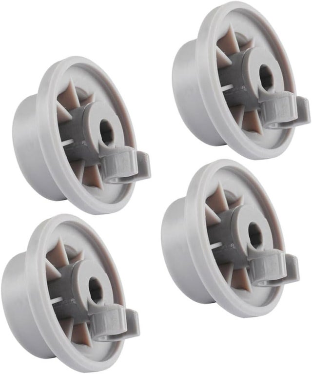 4 Pezzi Ruote per Lavastoviglie Parti e Accessori per Lavastoviglie Ruota Scolapiatti a Rullo Scolapiatti Ruota per Lavastoviglie Ruota in Plastica