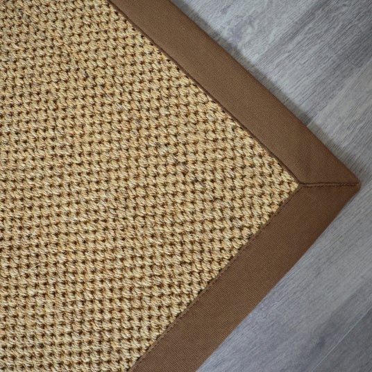 Tapis sisal - Kidara chaume - Ganse brune - 250 x 350 cm - 3