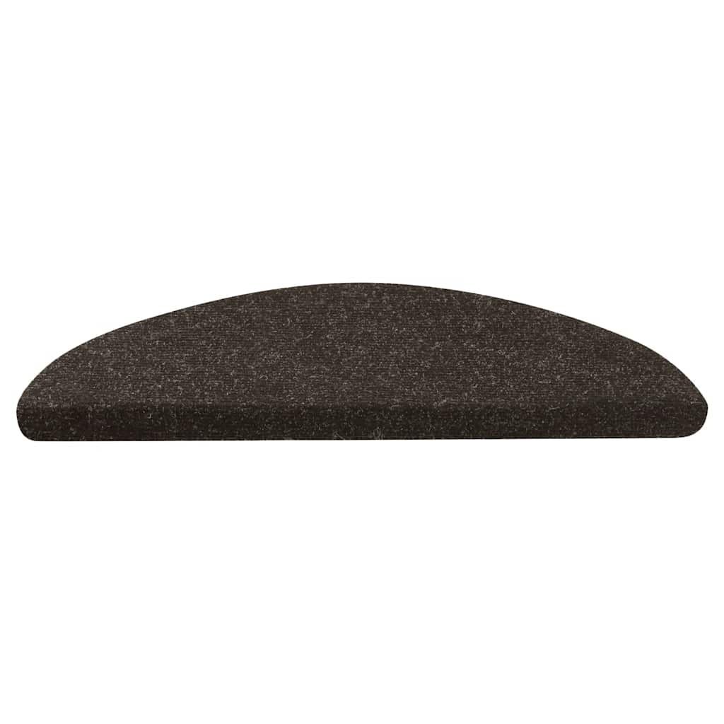 Tapis d'escalier auto-adhésifs 20 pcs anthracite 56x17x3 cm vidaXL - 5