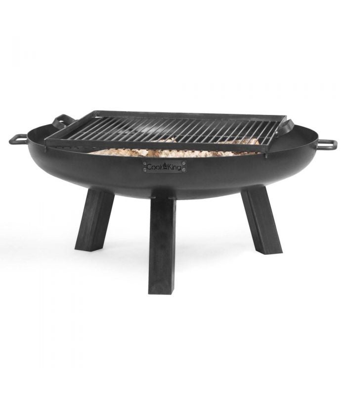 Braséro extérieur POLO, acier naturel, 80cm de diamètre, CookKing, 111258 - 3