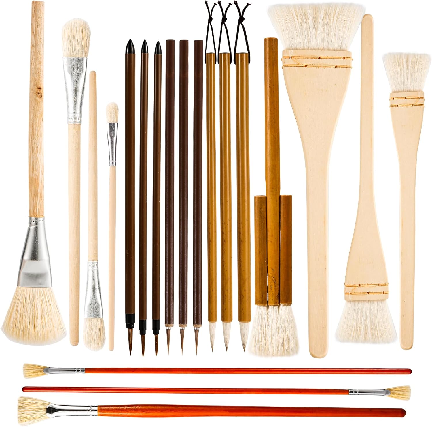 Pinceaux De Peinture Multifonction En Bois Pour Décoration De Meubles Pinceaux De Peinture Multifonction En Bois Pour Décoration De Meubles