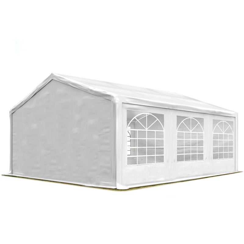 Namiot imprezowy PROLIGHT 3x6 m mocna plandeka PVC 600 N wodoodporna i szybka w montażu