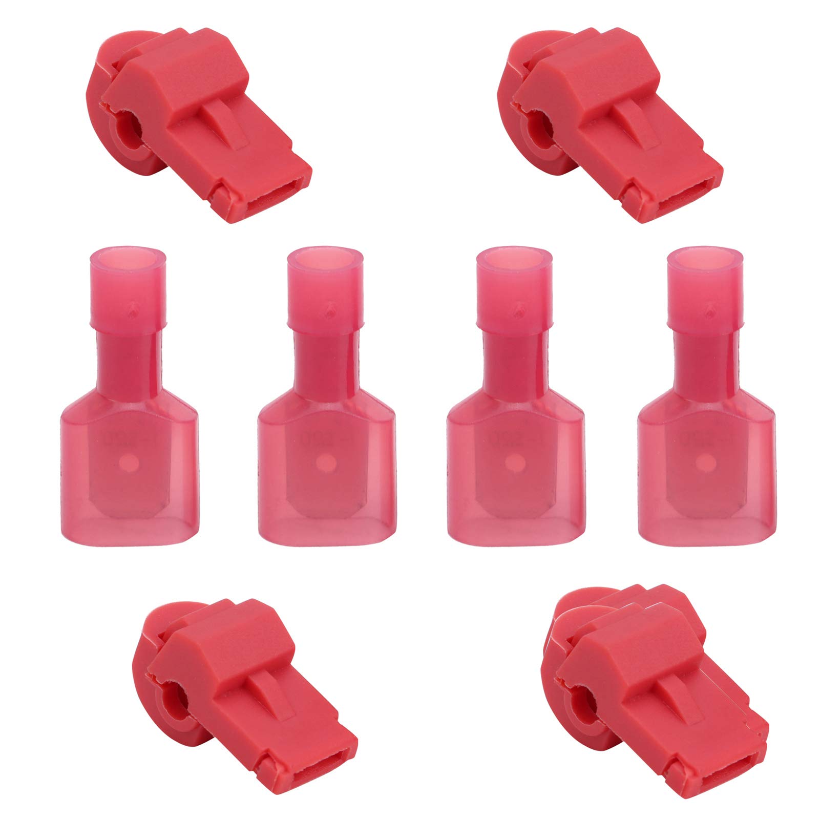 120 paia TTap Quick Splice Wire Terminali Elettrici Connettori Assortimento Kit (Rosso) - 5