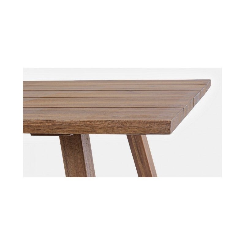 Table de jardin 180x90x75 cm en acacia huilé - 9