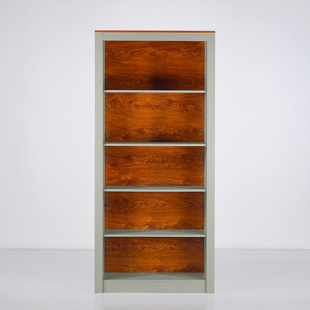 Bibliothèque pour Séjour Vert H. 198 x l. 90 x P. 36 cm - 3