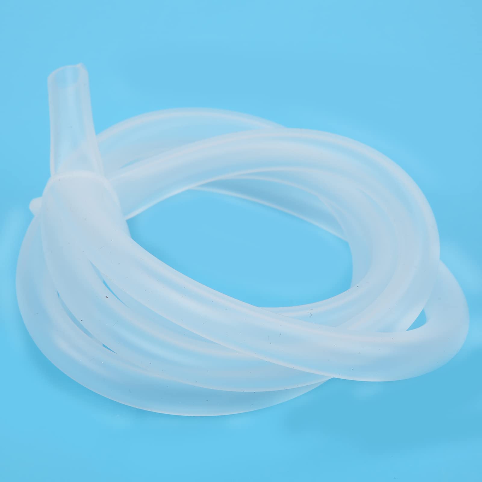 Tube de pompe péristaltique tuyau en silicone accessoires d'équipement hydraulique transparent 1 mètre (6,4 mm - 3