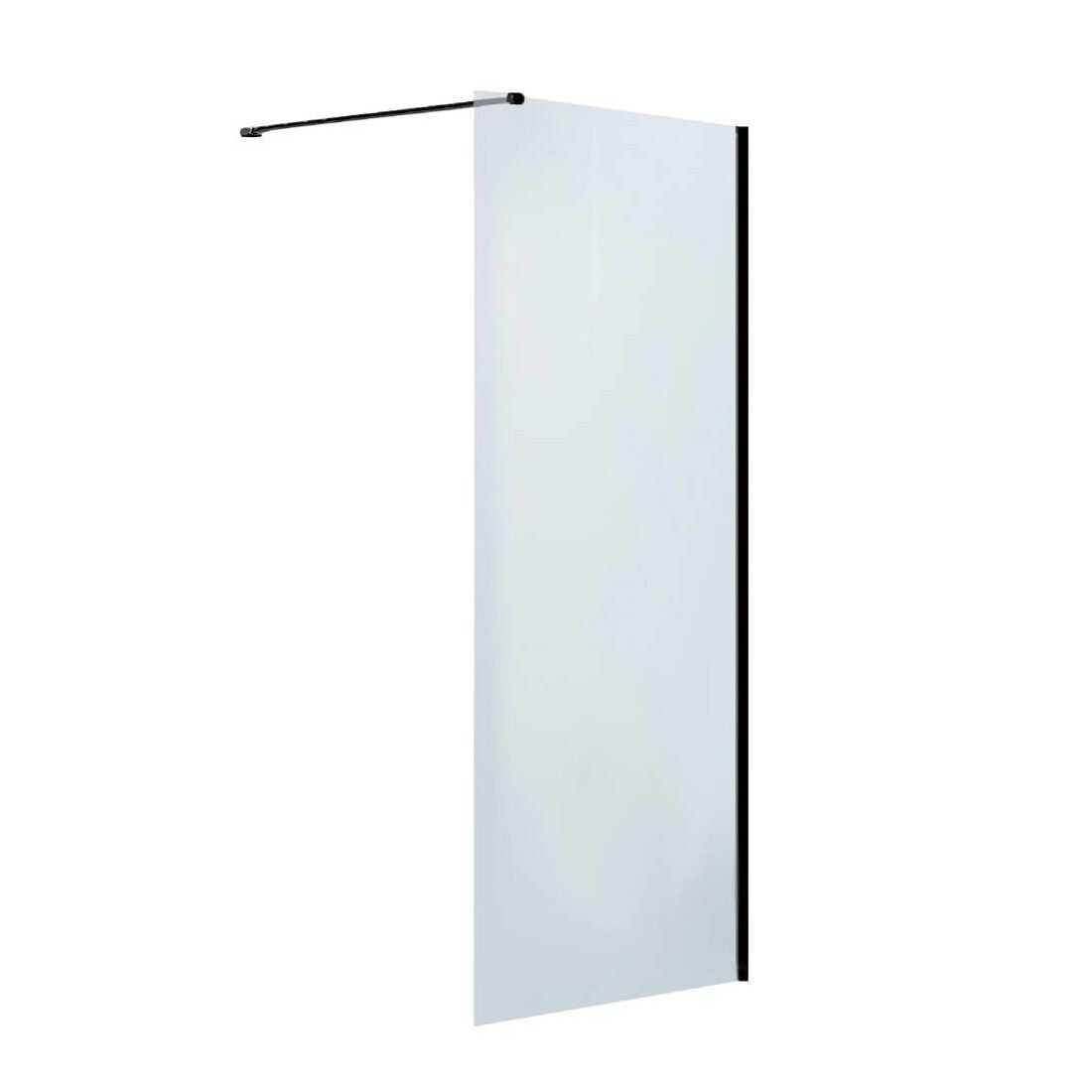 Ścianka prysznicowa XS Durasan 100x195 czarny mat 1 szt.