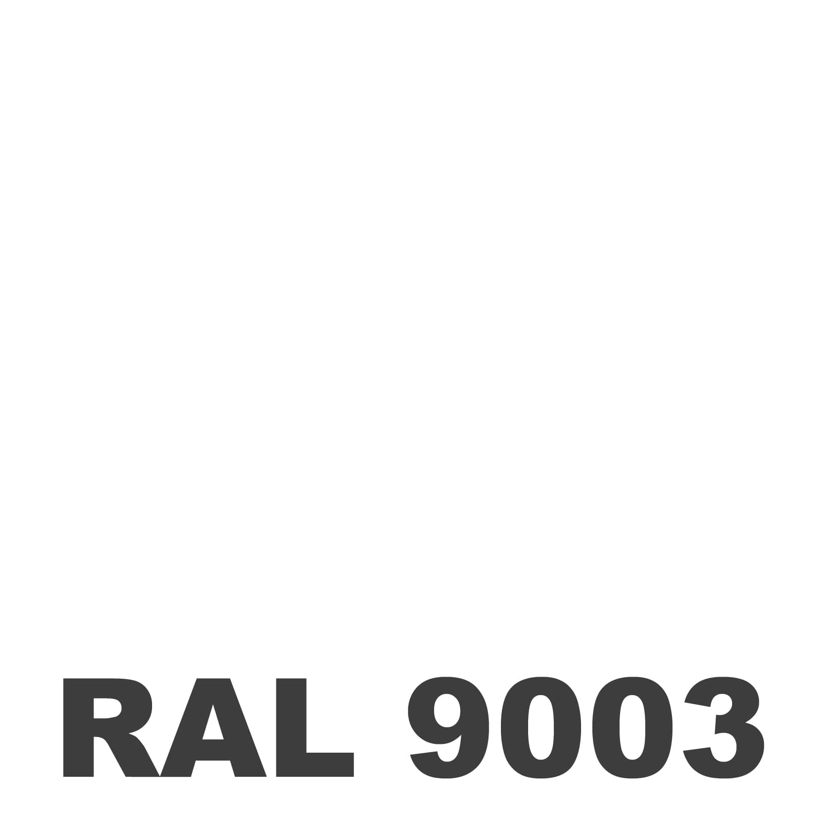 Peinture Couloir - Metaltop - Blanc de sécurité - RAL 9003 - Pot 5L - 2