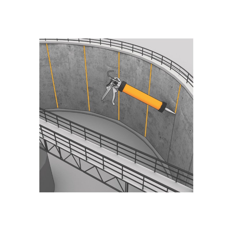 Mastic haute résistance SIKA Sikaflex PRO 3 - Gris béton - 300ml - 2