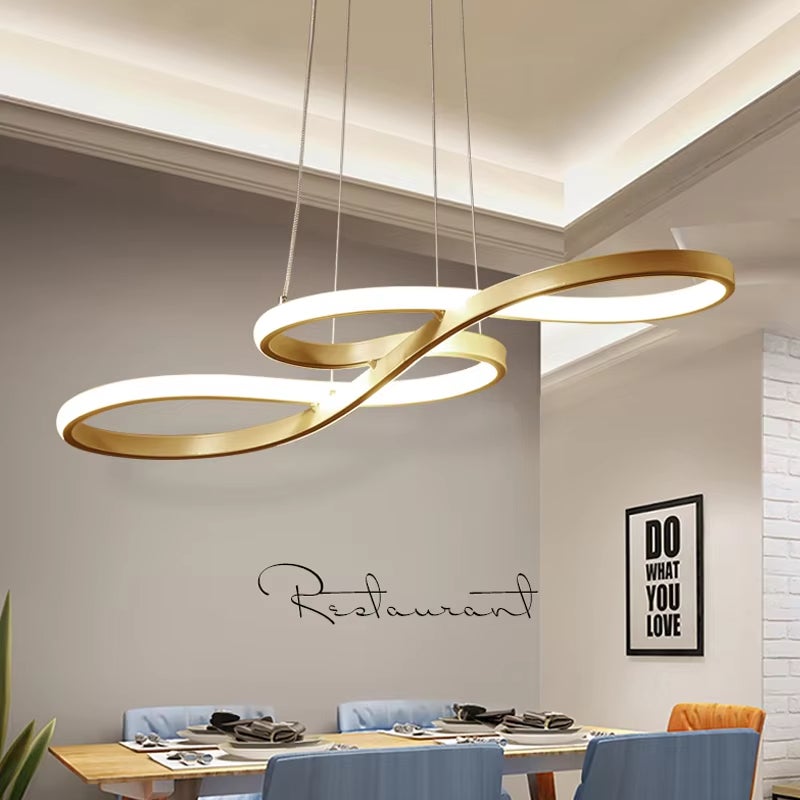 Lampadari a LED, lampadari di cristallo, applique per bar/caffetterie, luci tricolore, illuminazione decorativa per il soggiorno. - 3