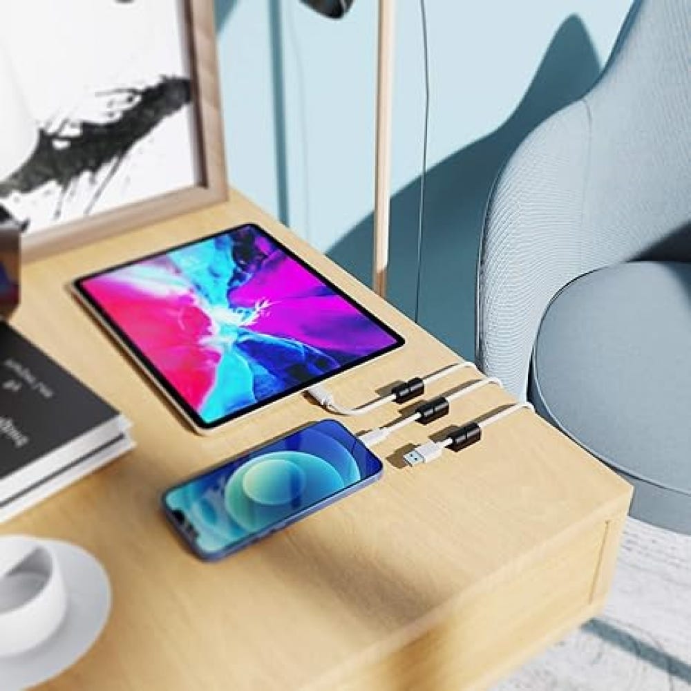 Set Di 20 Clip Per Cavi Multiuso, Organizer Per Cavi - Foto 4