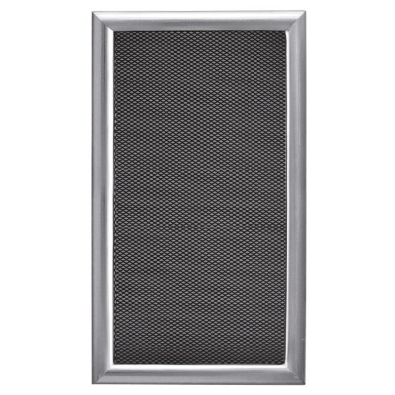 Rejilla aireación metal con premarco 50x20 cm acero | ventilación y conductos