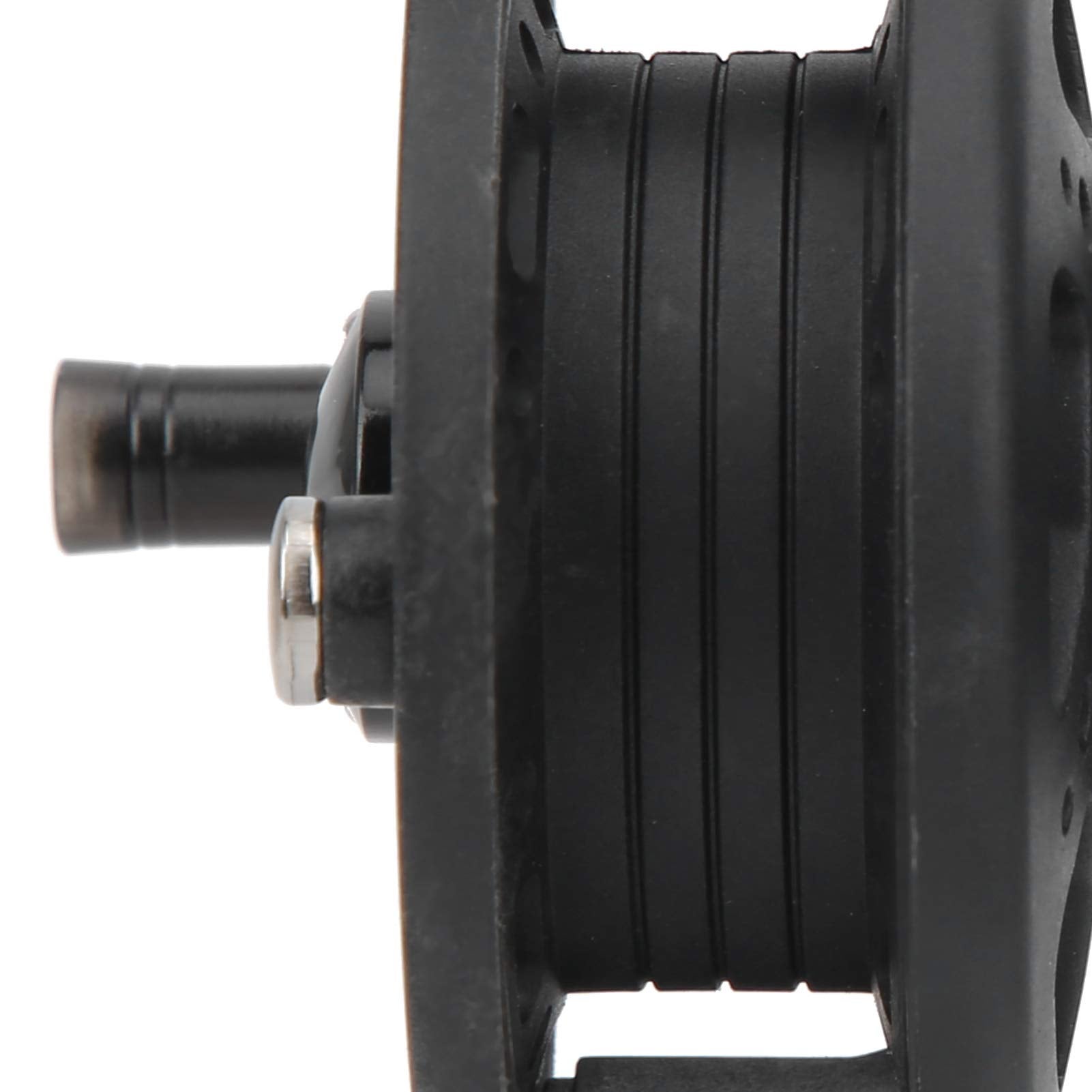 Mulinello da pesca Ruota anteriore in metallo per pesca sul ghiaccio Pesca a mosca Mano destra Commutazione Piede alto (5 cm) - 2