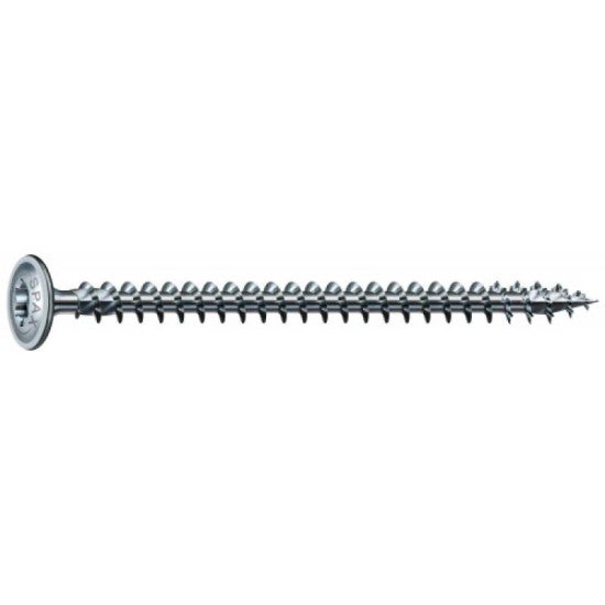 Vis Double Filetage Torx Parco – M8 X 80mm, Acier Zingué, Longueur Variée