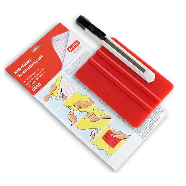 Kit D-C-Fix X-Ato + Espátula P/Aplicar Autocolante 399-6016