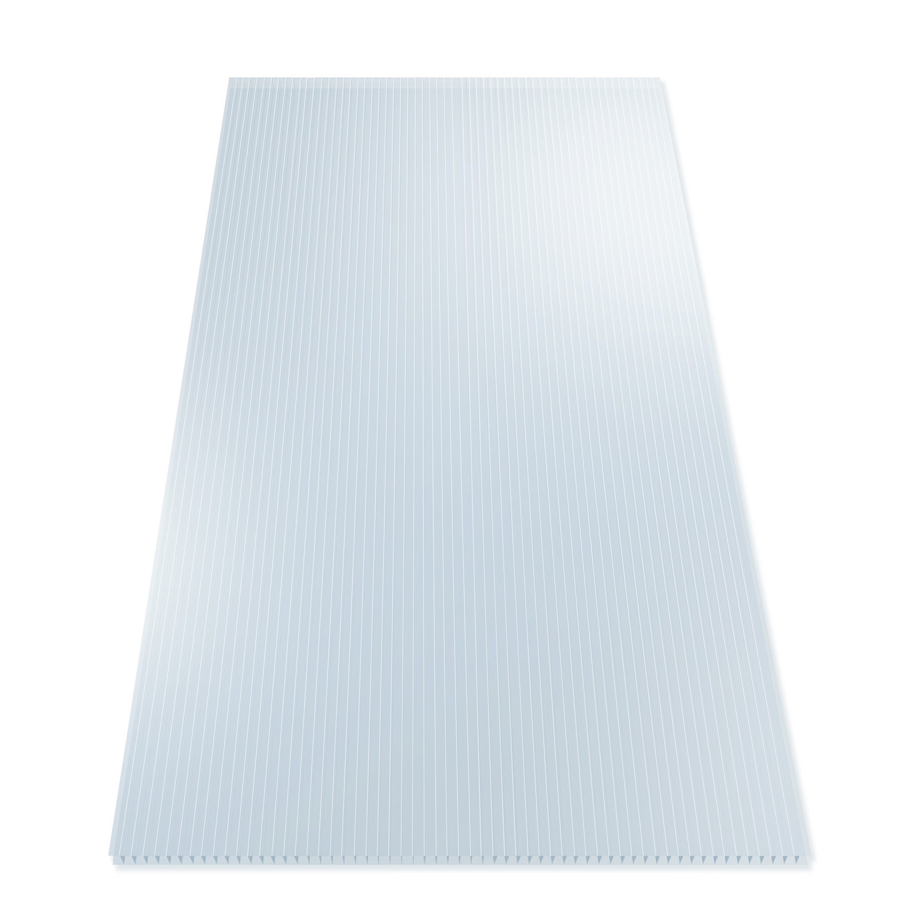 Lot de 10 plaques à double paroi en polycarbonate découpables 121 x 60,5 x 0,38 cm par plaque TECTAKE - 5