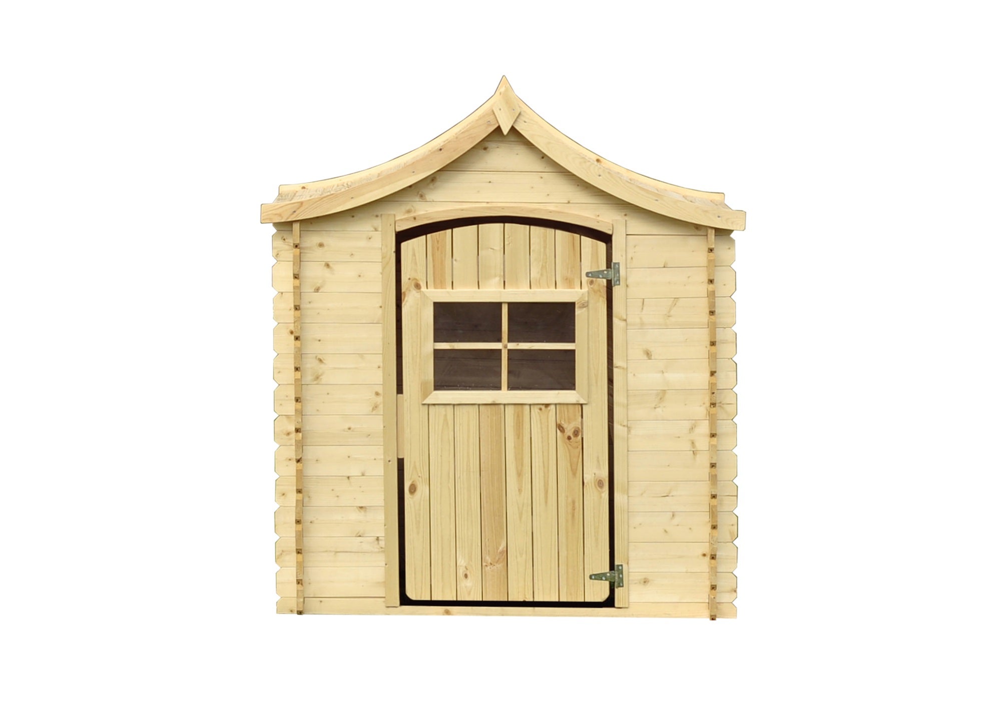 Casetta legno per bambini CON PAVIMENTI - L112xL146xA152cm/ 1,1m2 - Timbela M550 - 2