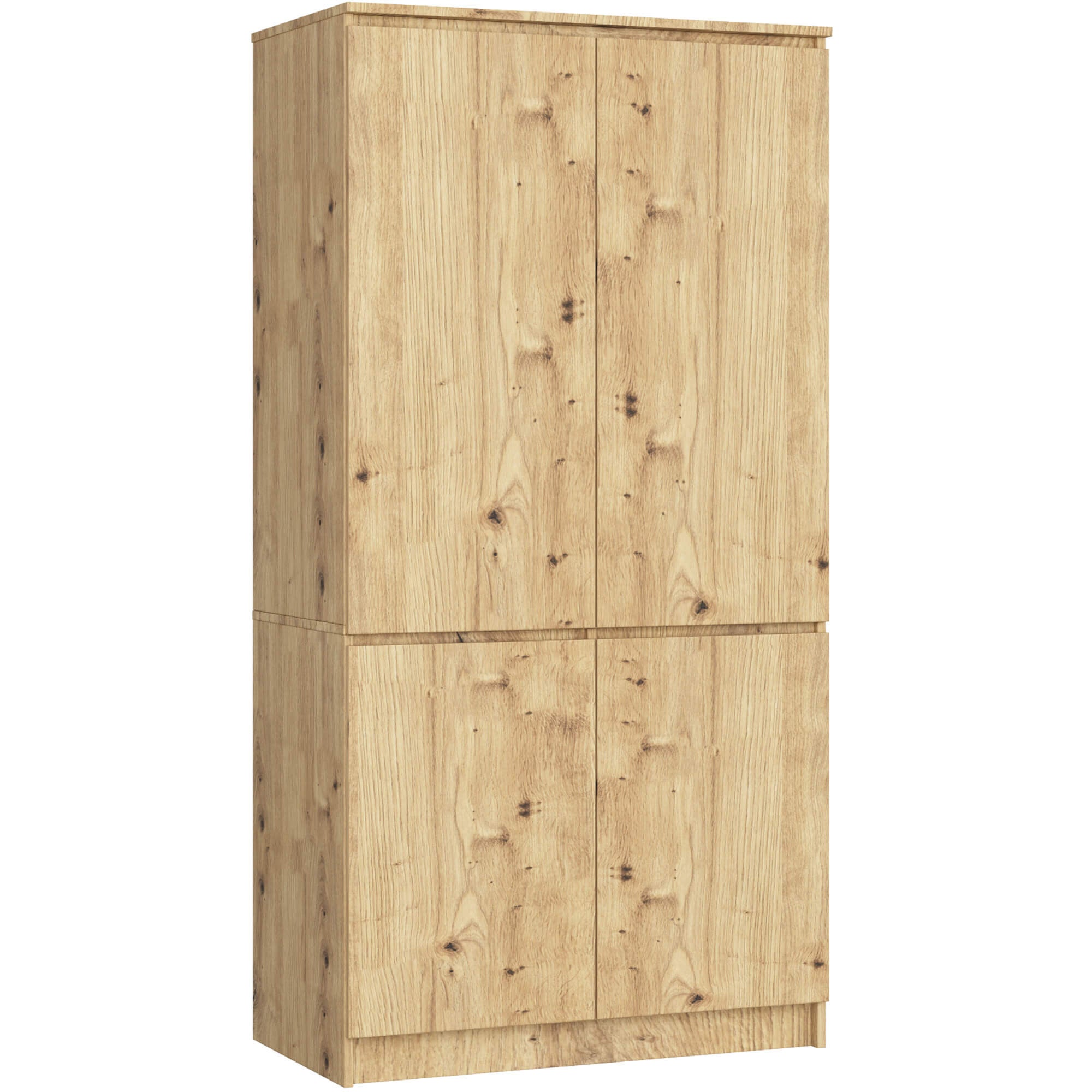 Szafa AKORD S90 4 drzwi Dąb Artisan 90x51x180 cm