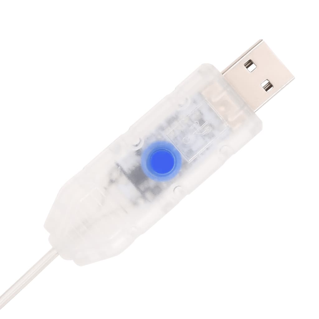 vidaXL Albero di Natale Artificiale Pop-up Neve Fioccata 200 LED 210cm - 7