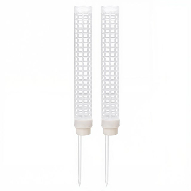 Lot de 2 piquets en plastique pour plantes grimpantes (24 cm) pour Monstera, compatibles avec la mousse de sphaigne