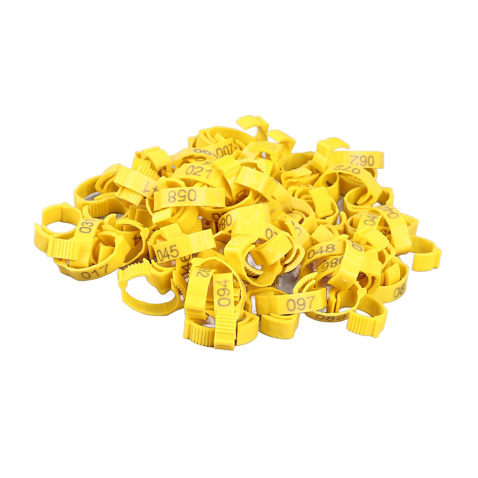 100 Pcs Crochets en Plastique pour Rideaux, Crochets Réglables à Plis Pincés pour Accessoires de Rideaux de Maison et Bureau