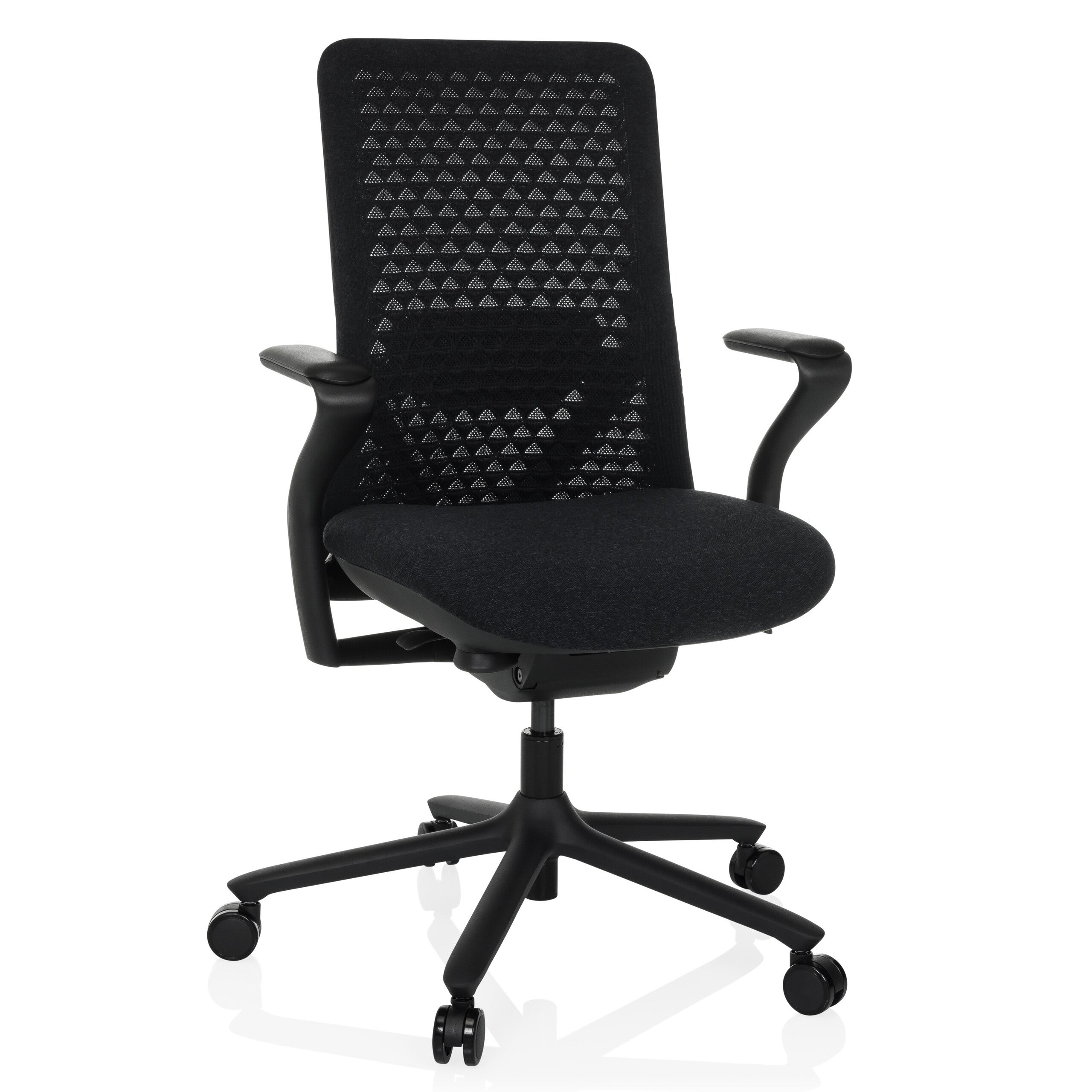 Krzesło biurowe high end VERVIO Czarny hjh OFFICE