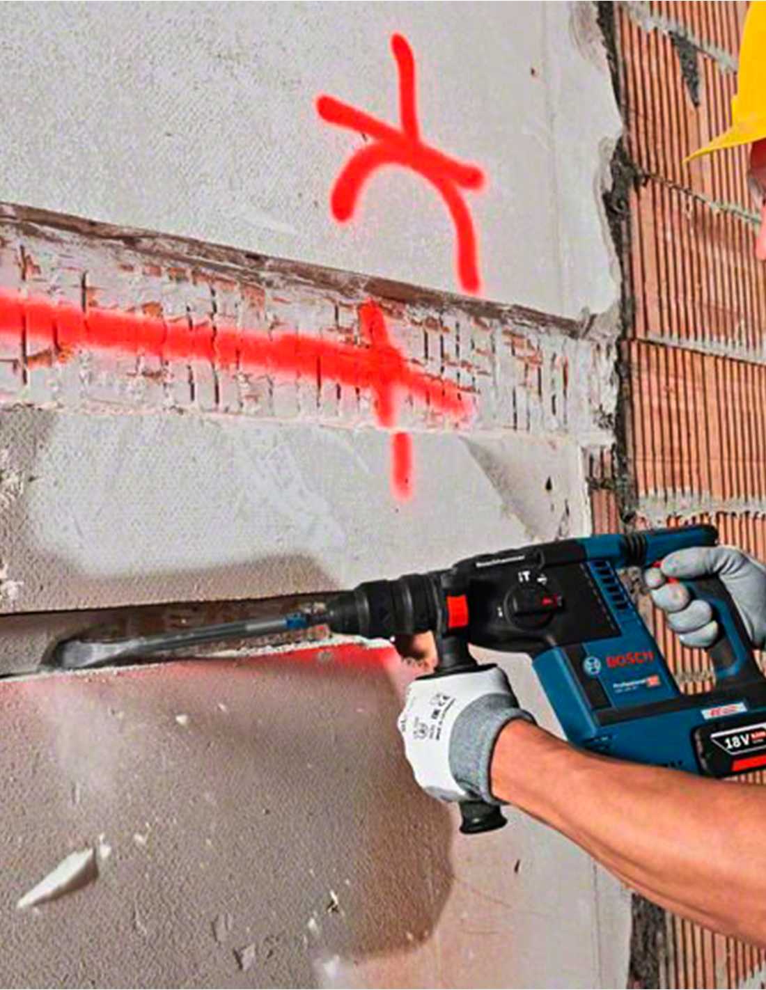 Młotowiertarka Bezprzewodowa Bosch GBH 18V-26 F 2,6 J Bezszczotkowa - 4