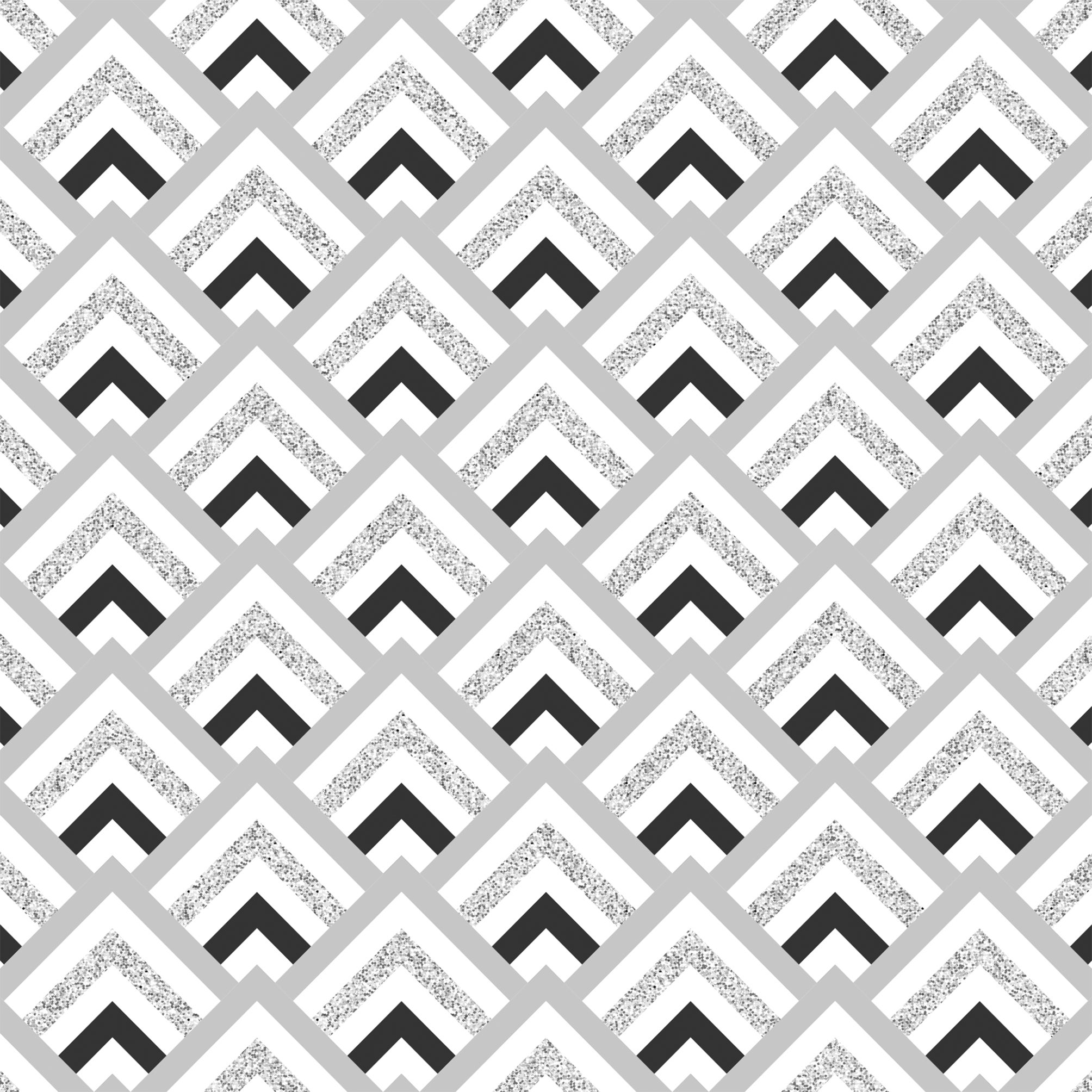 Stickers Carrelage 15x15 Cm - Motif Gris Et Blanc - Crédence Sans Travaux