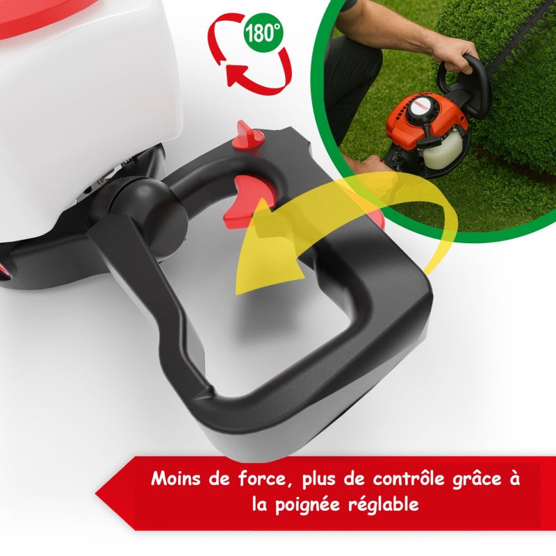 Taille haies essence 2 temps longeur de coupe 62cm 5,5kg - 2