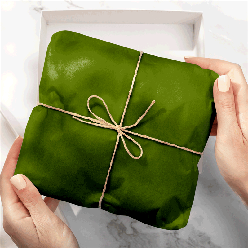 Papier de soie vert | Rocaba Pack