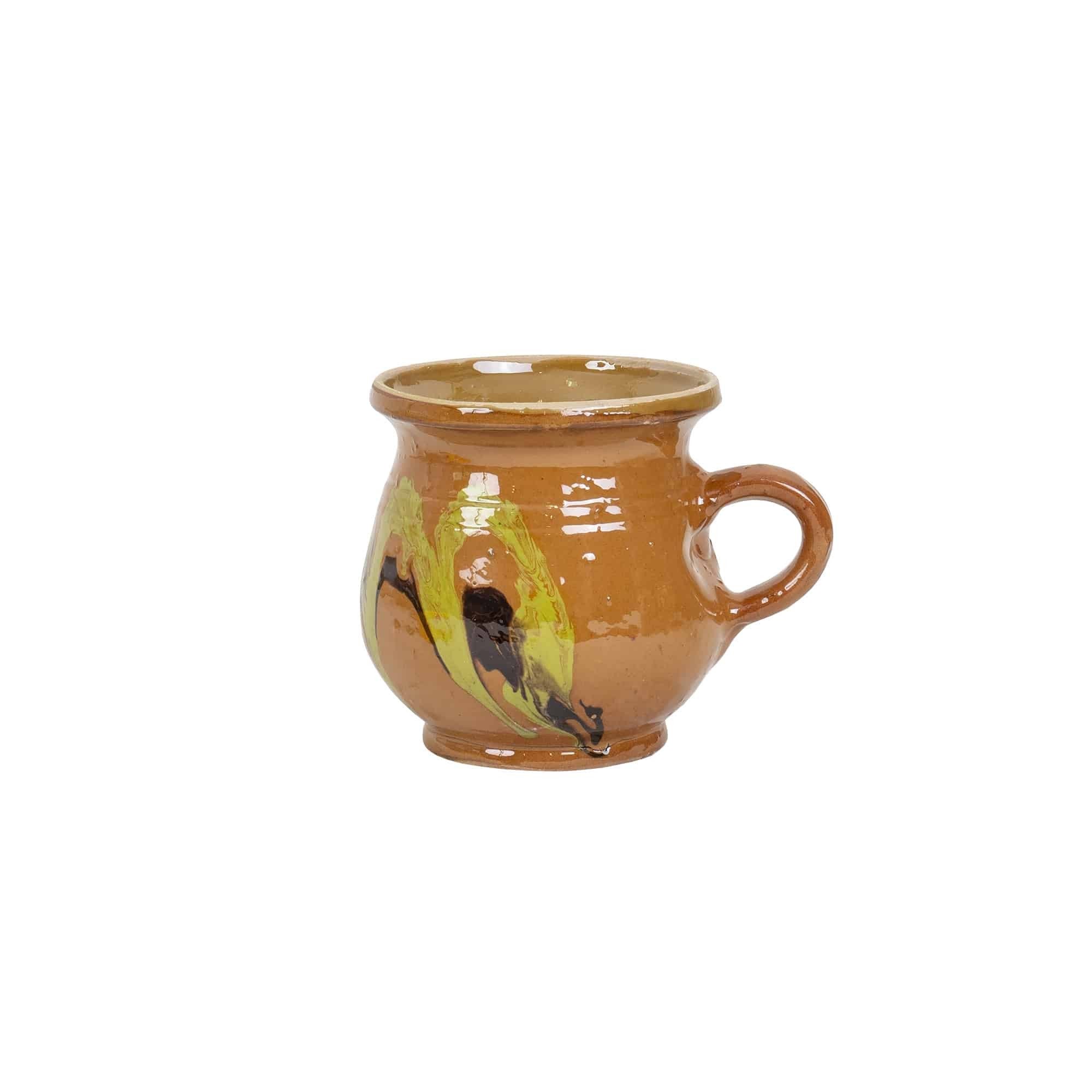 Cana din ceramica, smaltuita, capacitate 200ml / 1454