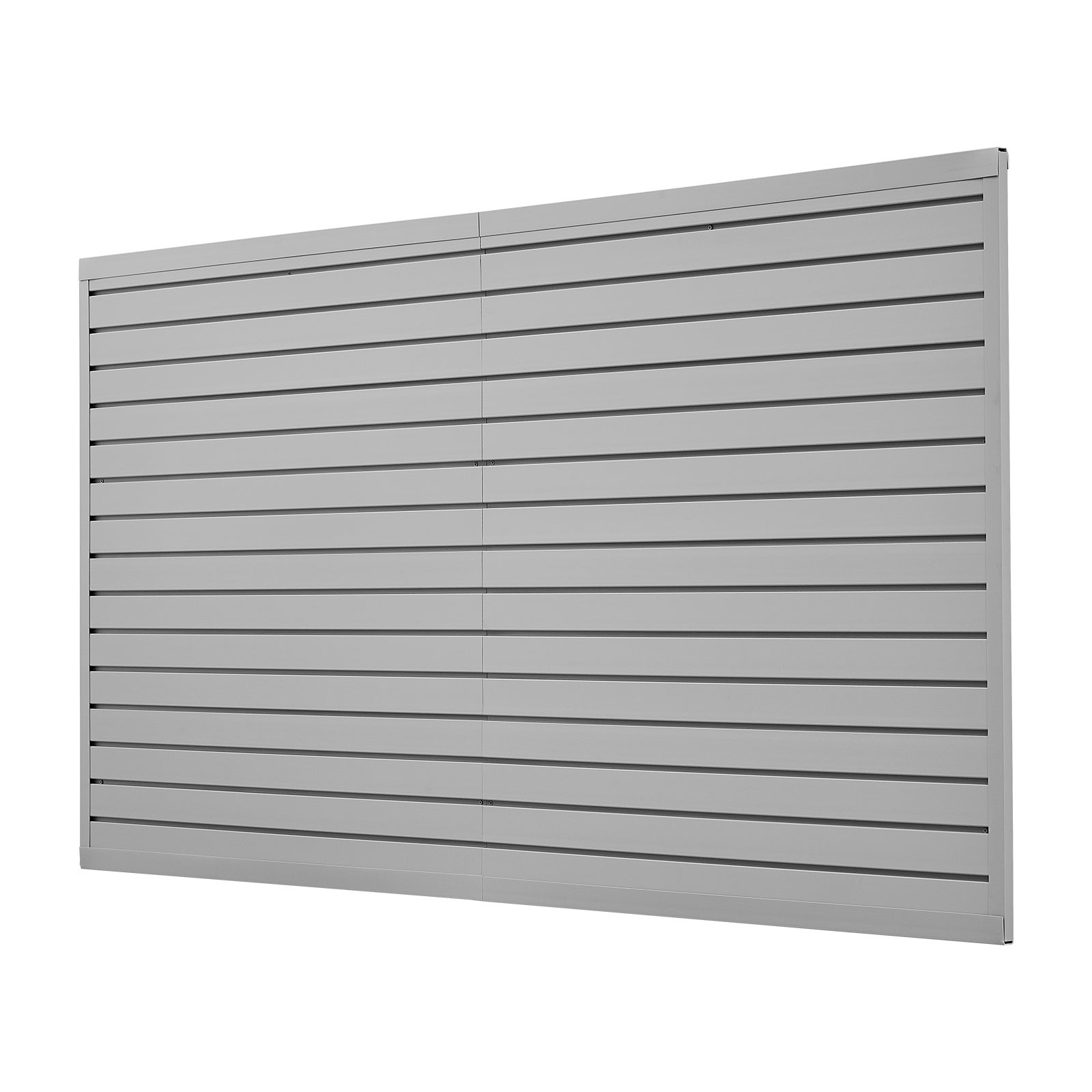 Panneau à Lattes VEVOR Mural Garage, 1225x2450 mm, Panneau Rangement Outils en PVC avec Conception Modulaire, Porte-outils Muraux pour Affichage - 9
