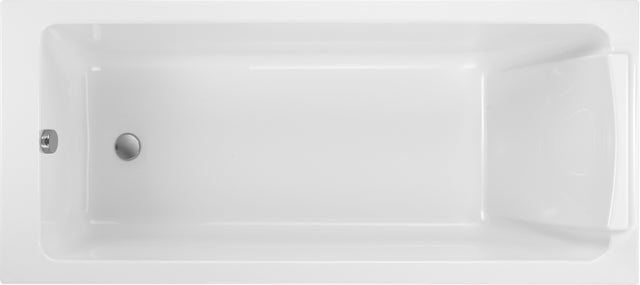JACOB DELAFON Bañera acrílica SOFA 180 x 80x43,5cm Incluye desagüe cromado y patas regulables Acabado Blanco Brillo E60516-00