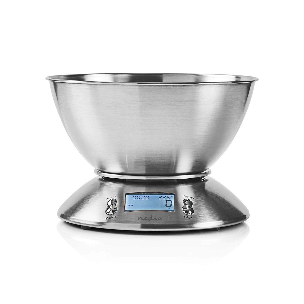 Bilancia Da Cucina Digitale Con Ciotola - Fino A 5kg, Display LCD, Funzione Tara, Nero - Foto 9