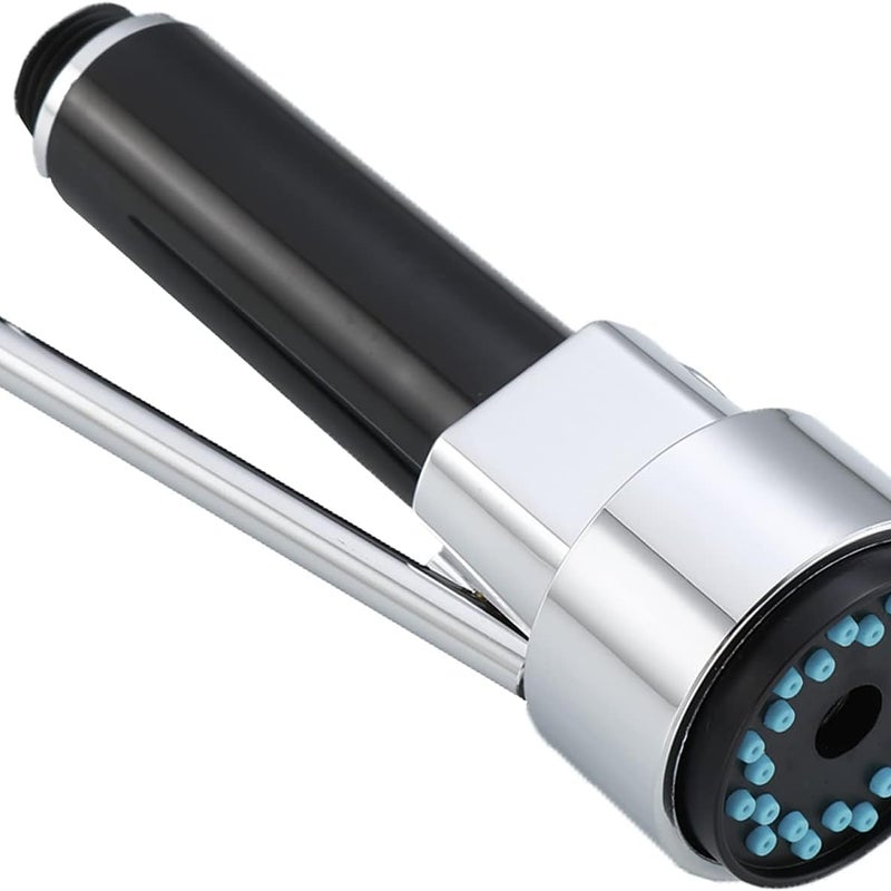 Słuchawka do Baterii Kuchennej Mosiężna Słuchawka do Zlewu Kuchennego Wysuwana Wymiana Słuchawki do Baterii do Rozciąganej Słuchawki, Chromowana, G1/2