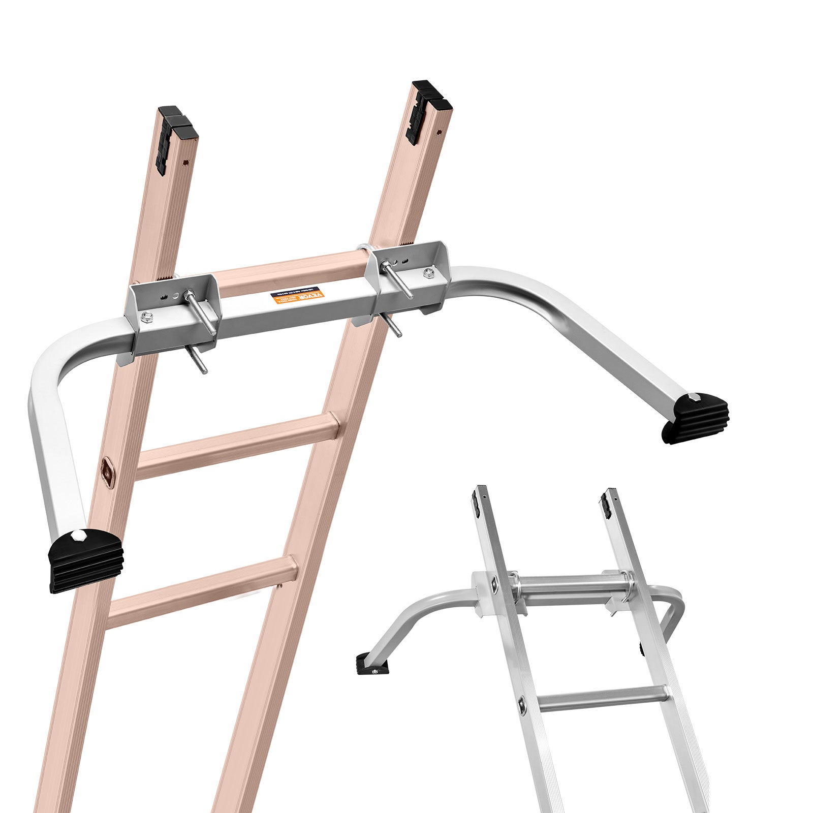 Stabilizator drabiny VEVOR, wspornik drabiny przedłużającej, wytrzymały rozpiętość skrzydła/akcesoria drabiny ściennej do rynien dachowych, łatwy w uż